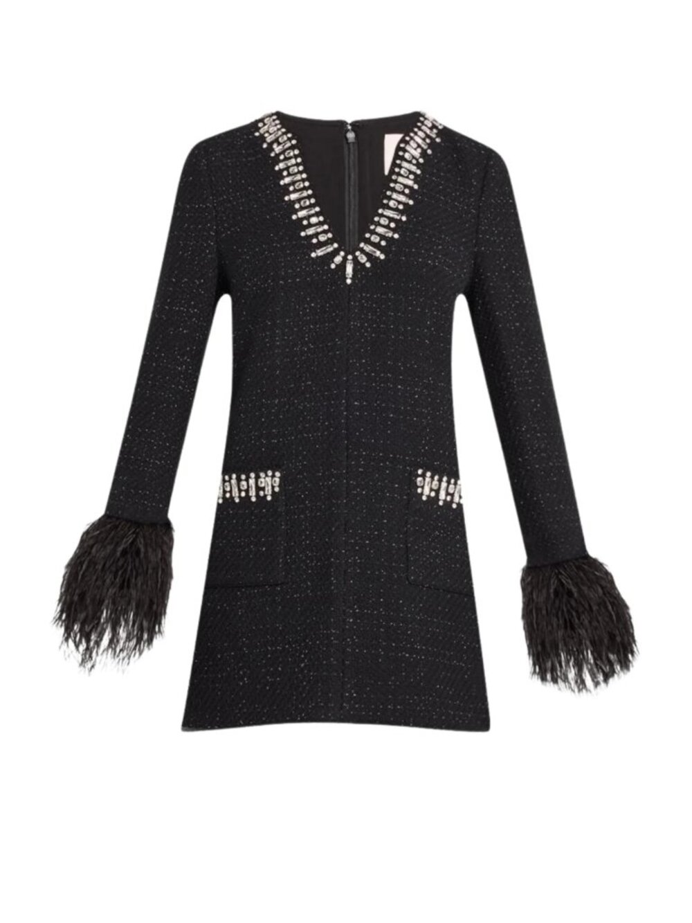 Cinq A Sept Kas Static Boucle Dress